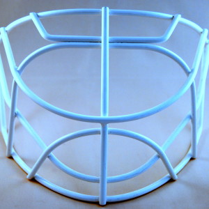 CCM Style Cateye Singlebar Cage White
