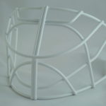 CCM Style Cateye Doublebar Cage White