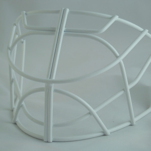 CCM Style Cateye Doublebar Cage White